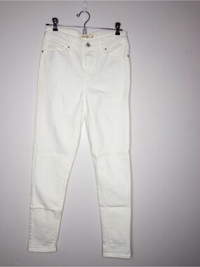 Levi's White Skinny Jeans